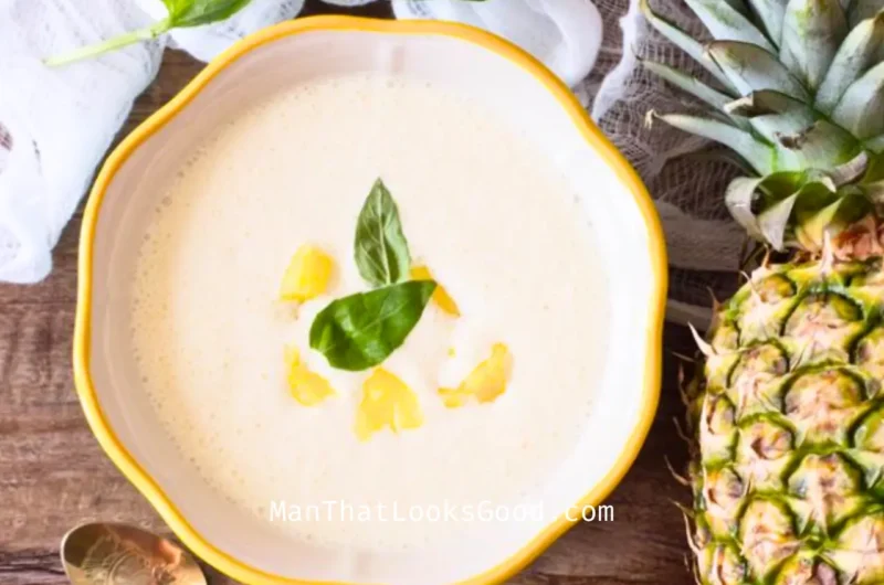 Pineapple Chilled Soup Recipe