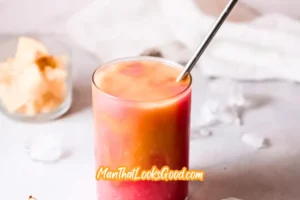 Mango Raspberry Swirl Margarita