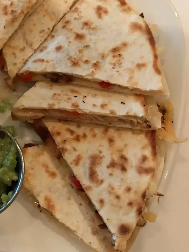 Quesadilla de pollo Cookout