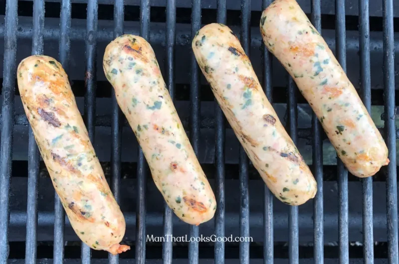 Spinach and Feta Chicken Sausage