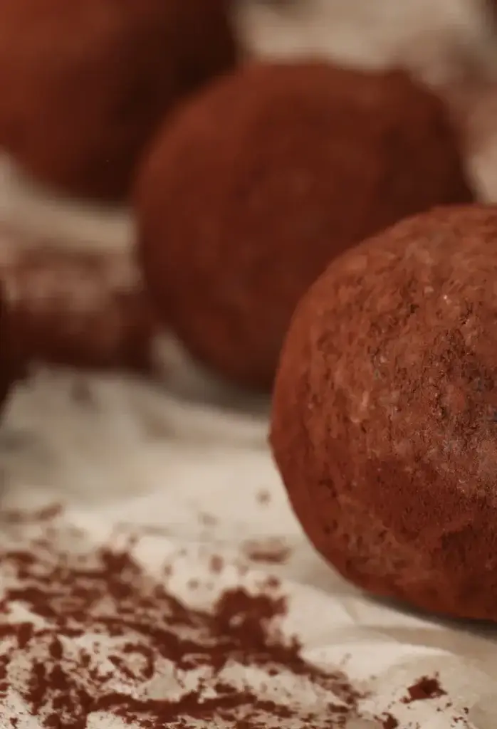 Cocoa Dusted Truffles