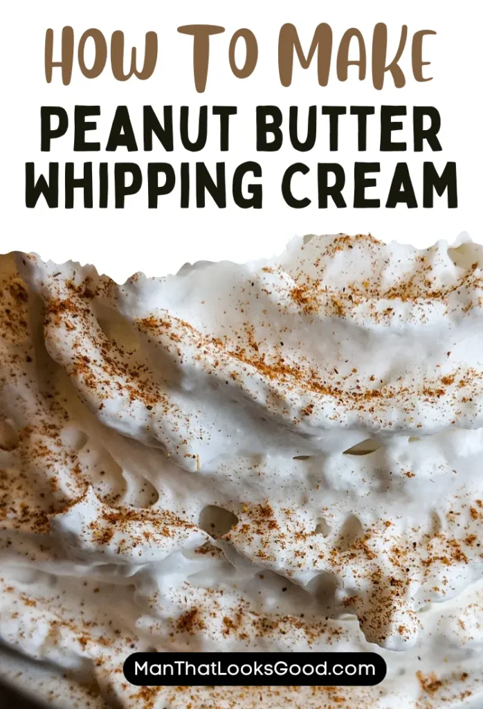 Peanut Butter Whipping Cream