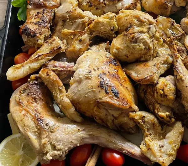 Rabbit in Mustard Sauce