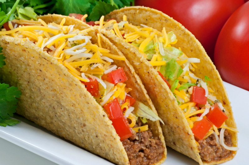 Double Decker Tacos Taco Bell