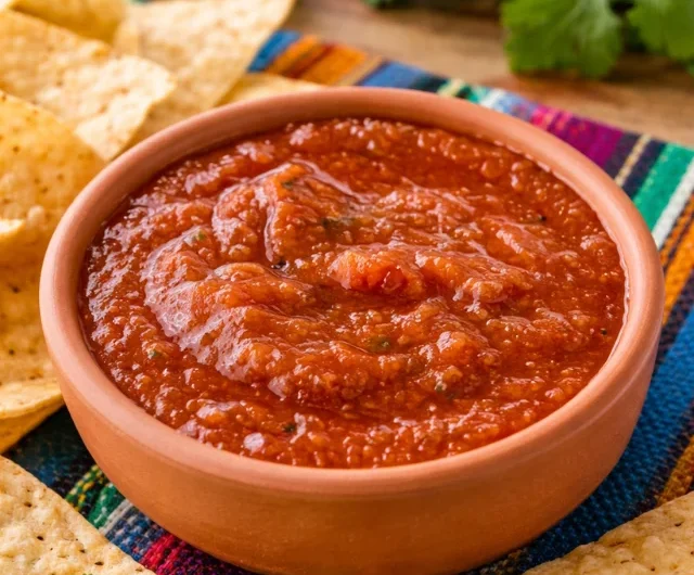 Salsa picante fácil para pizza